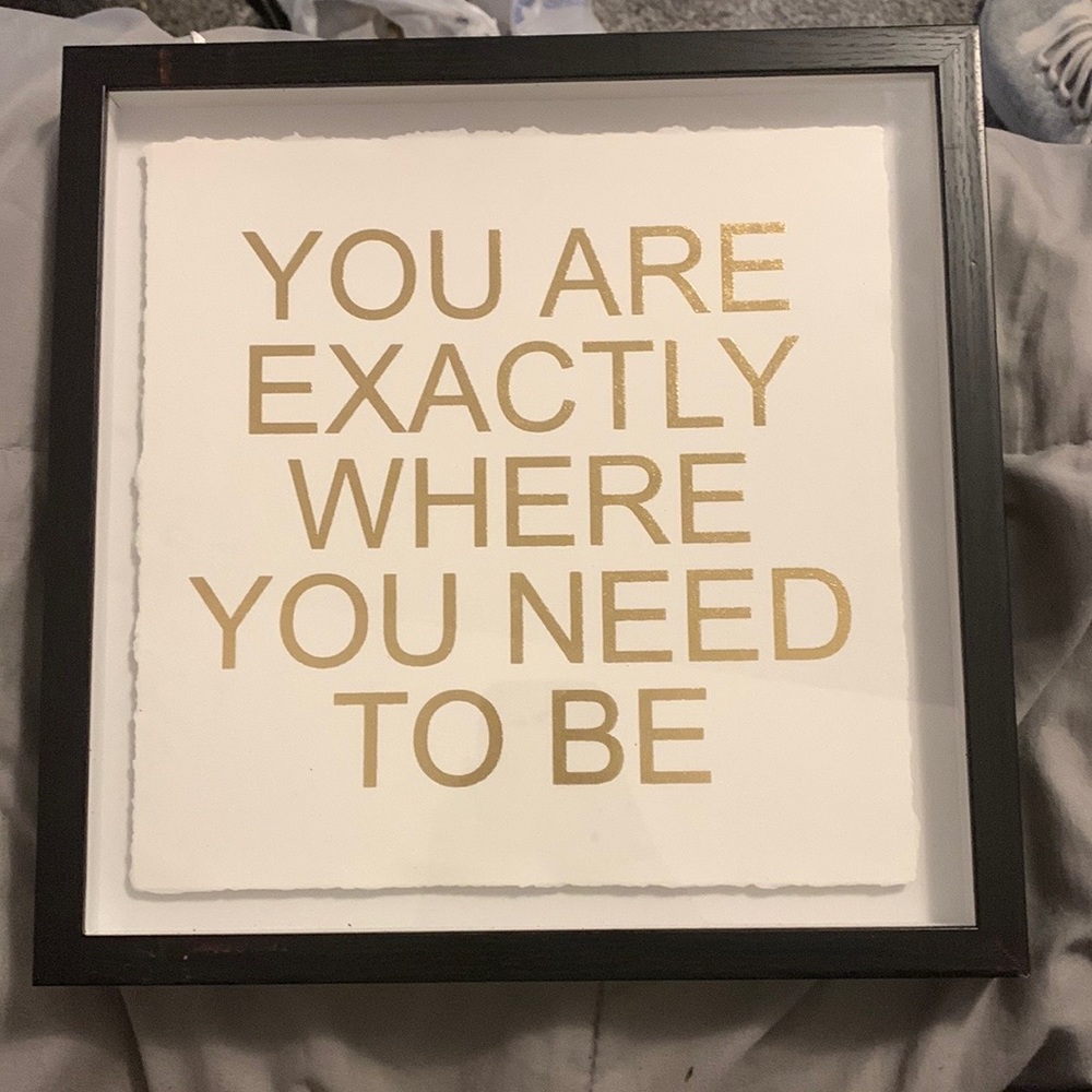 Quoted Photo Frame From Marshalls